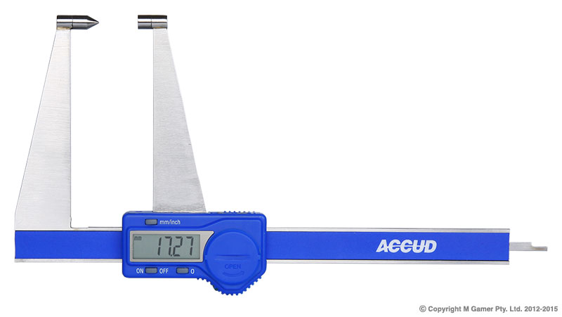 125mm Dual Scale Digital Disc Brake Caliper